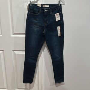 Levi Strauss Signature Women's High Rise Skinny Jeans 6M